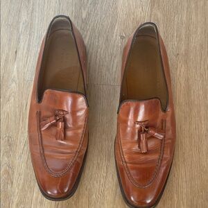 Charles Tyrwhitt Tan Leather Tassel Loafers
